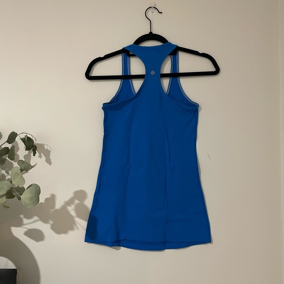Lululemon bright blue tank top - Picture 3 of 3
